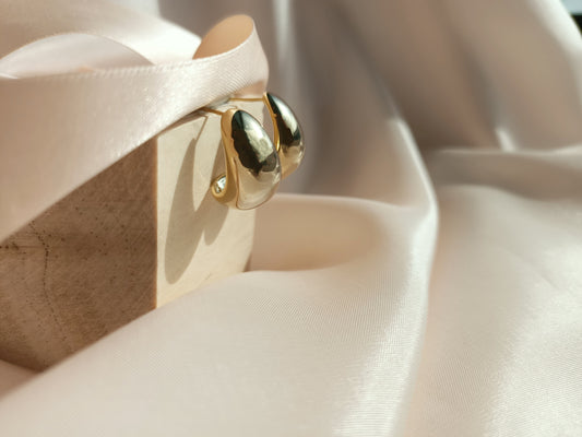 14K Gold Plated Vintage Style Earrings