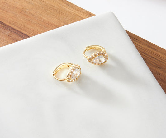 Crystal Drop Earrings