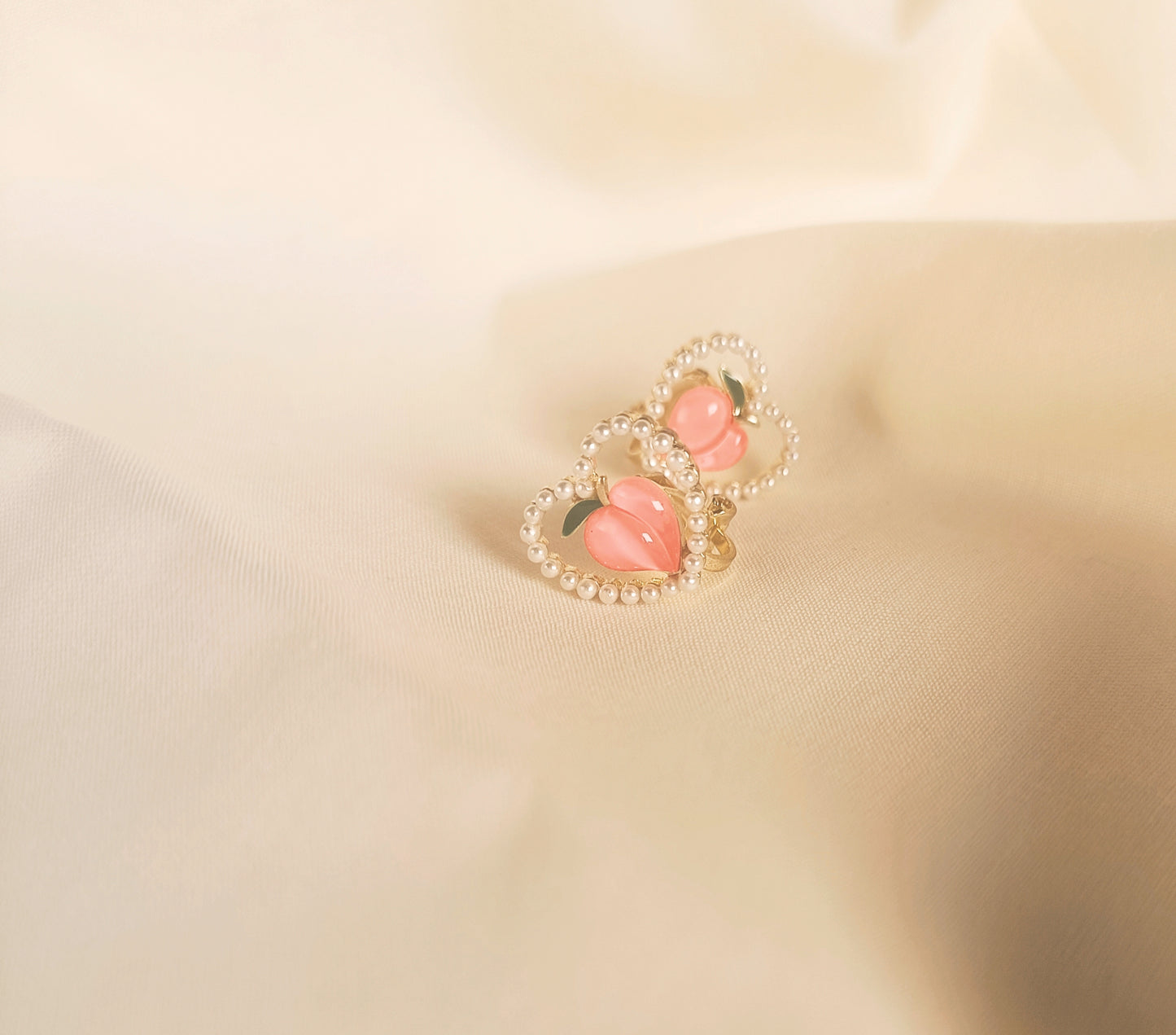 Peachy Love Earrings