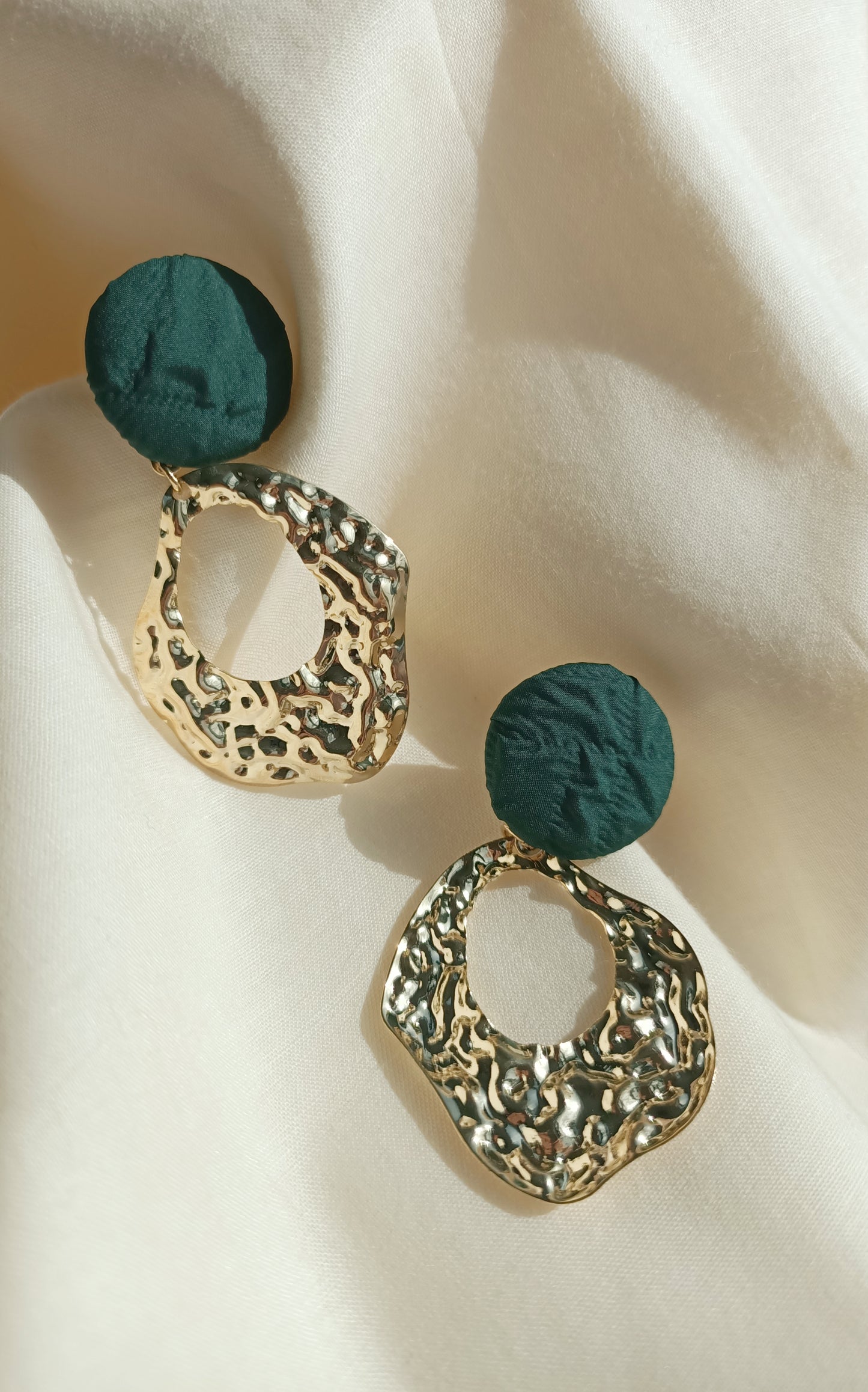 14K Gold Plated Vintage Style Earrings