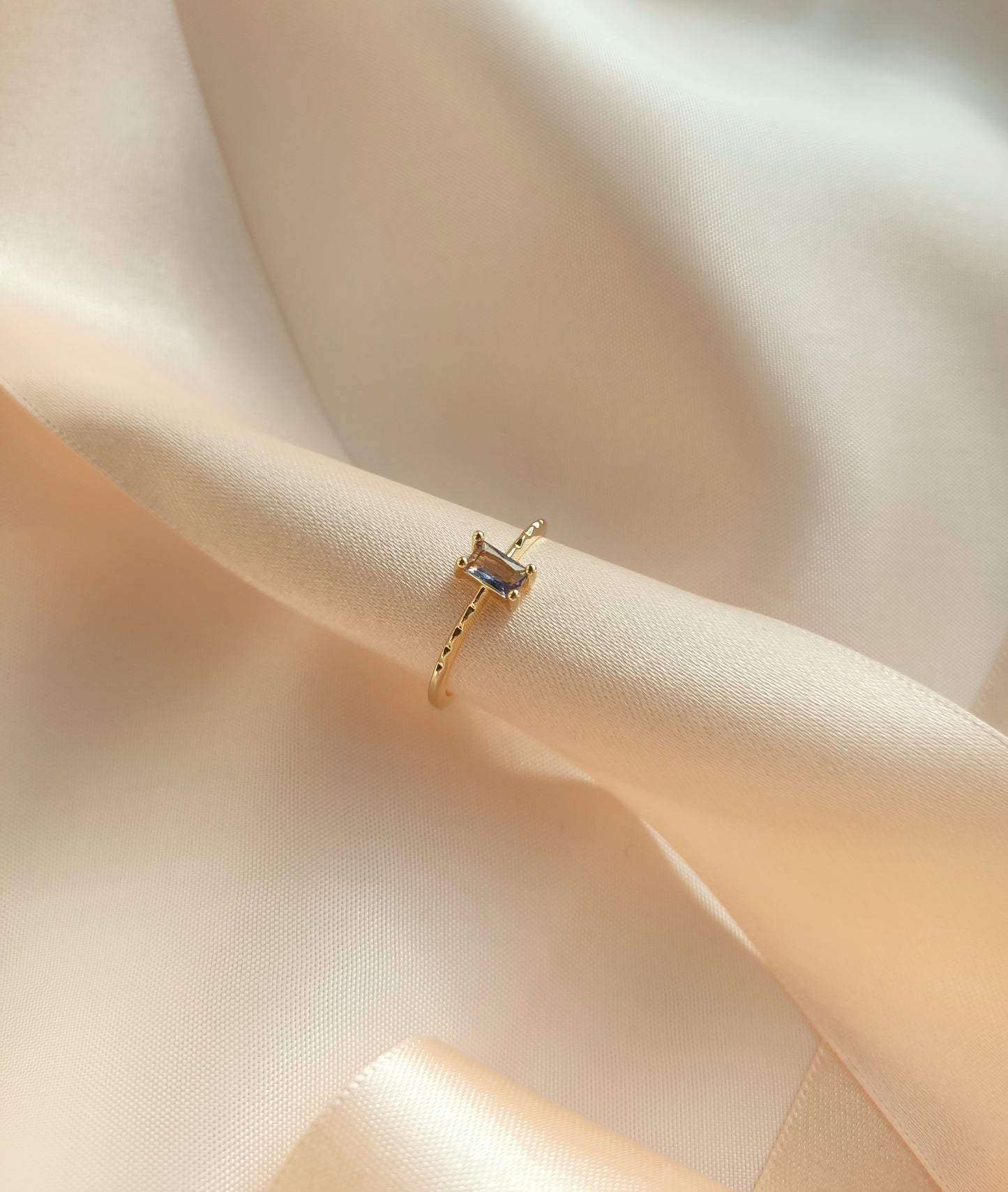 Lilac 14K Gold Plated Ring